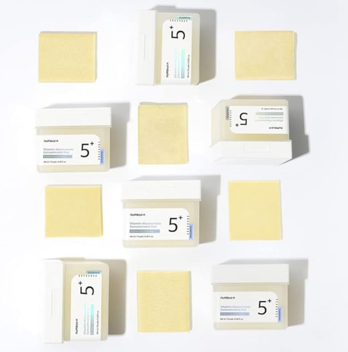 Numbuzin No 5 Vitamin Niacinamide Concentrated Pad, Numbuzin- No.5 Vitamin-Niacinamide Concentrated Pad 180ml (70Pads)